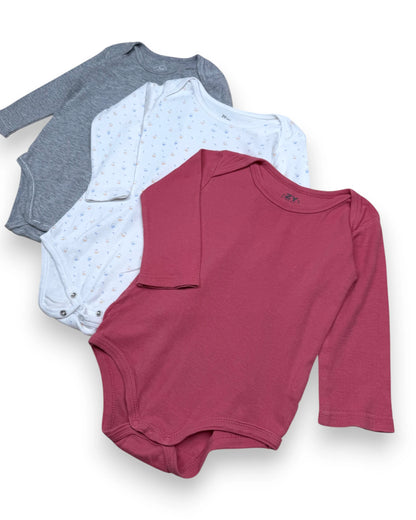 Pack 3 Bodies TEX BABY & ZIPPY - 18-24 Meses