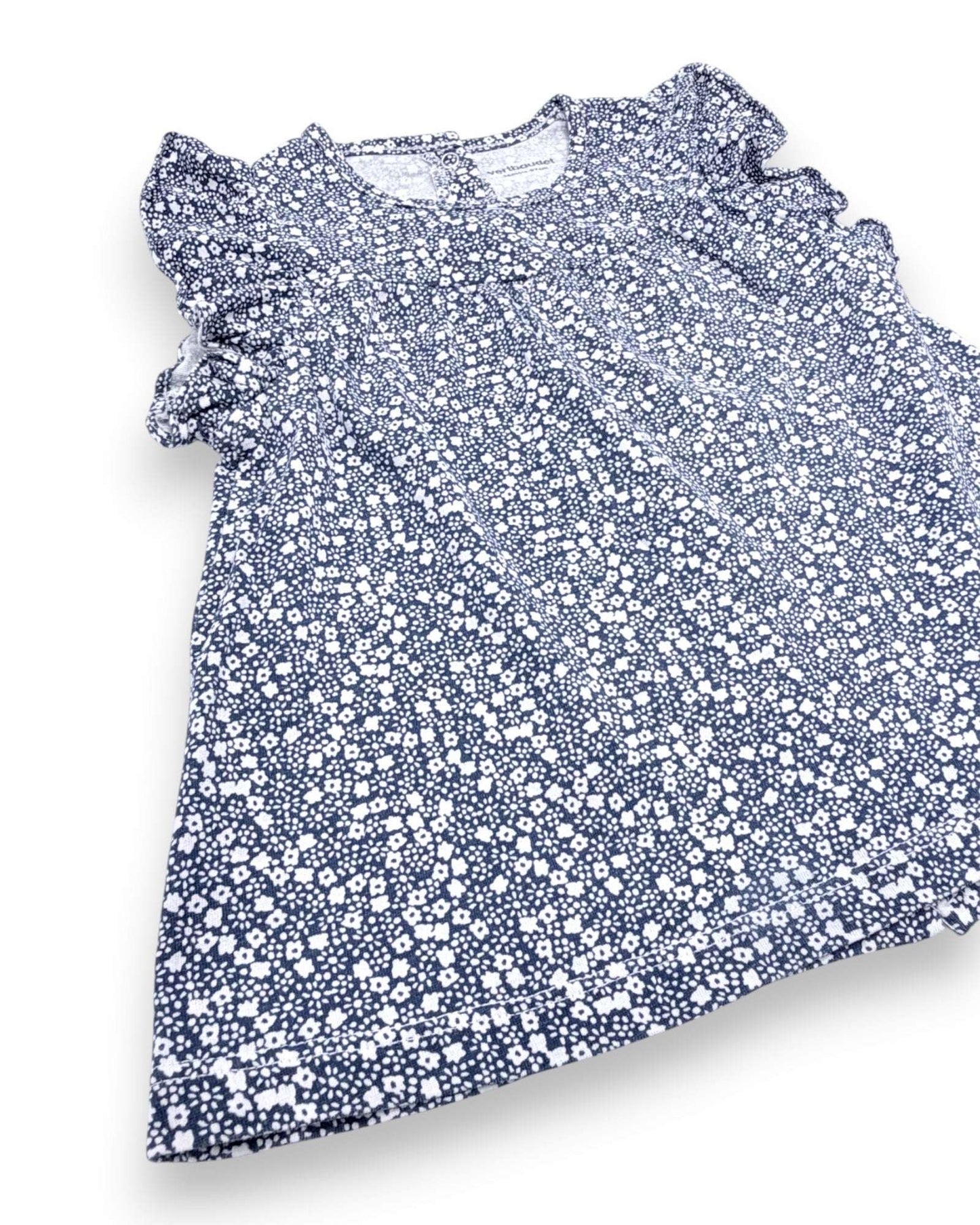 Top Azul Floral VERTBAUDET - 3 Años