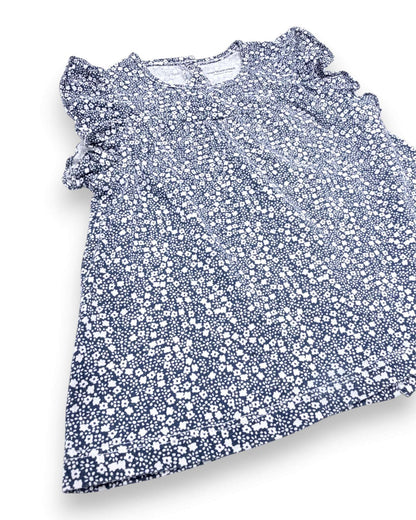 Top Azul Floral VERTBAUDET - 3 Años