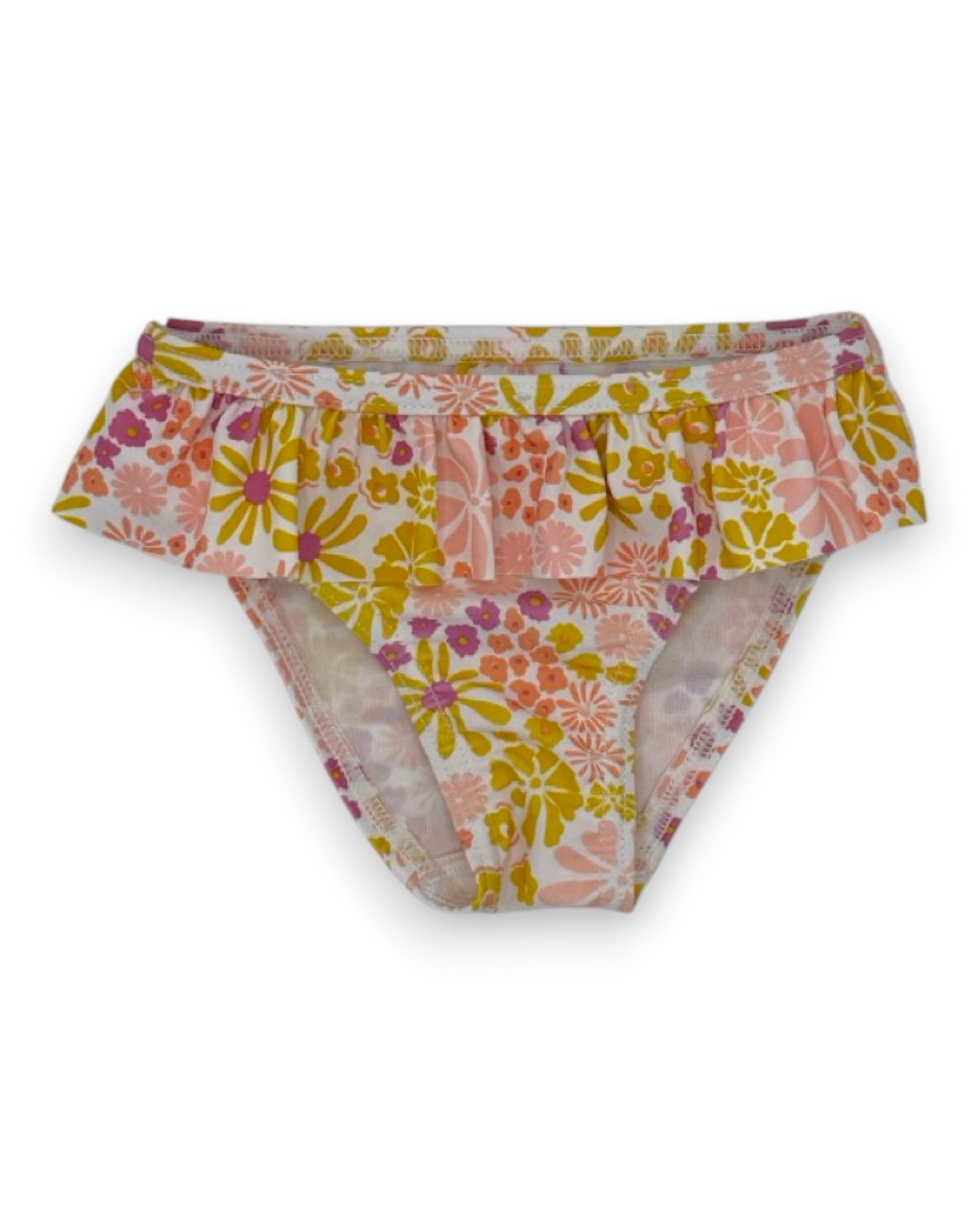 Cueca Banho Folhos 18 Meses
