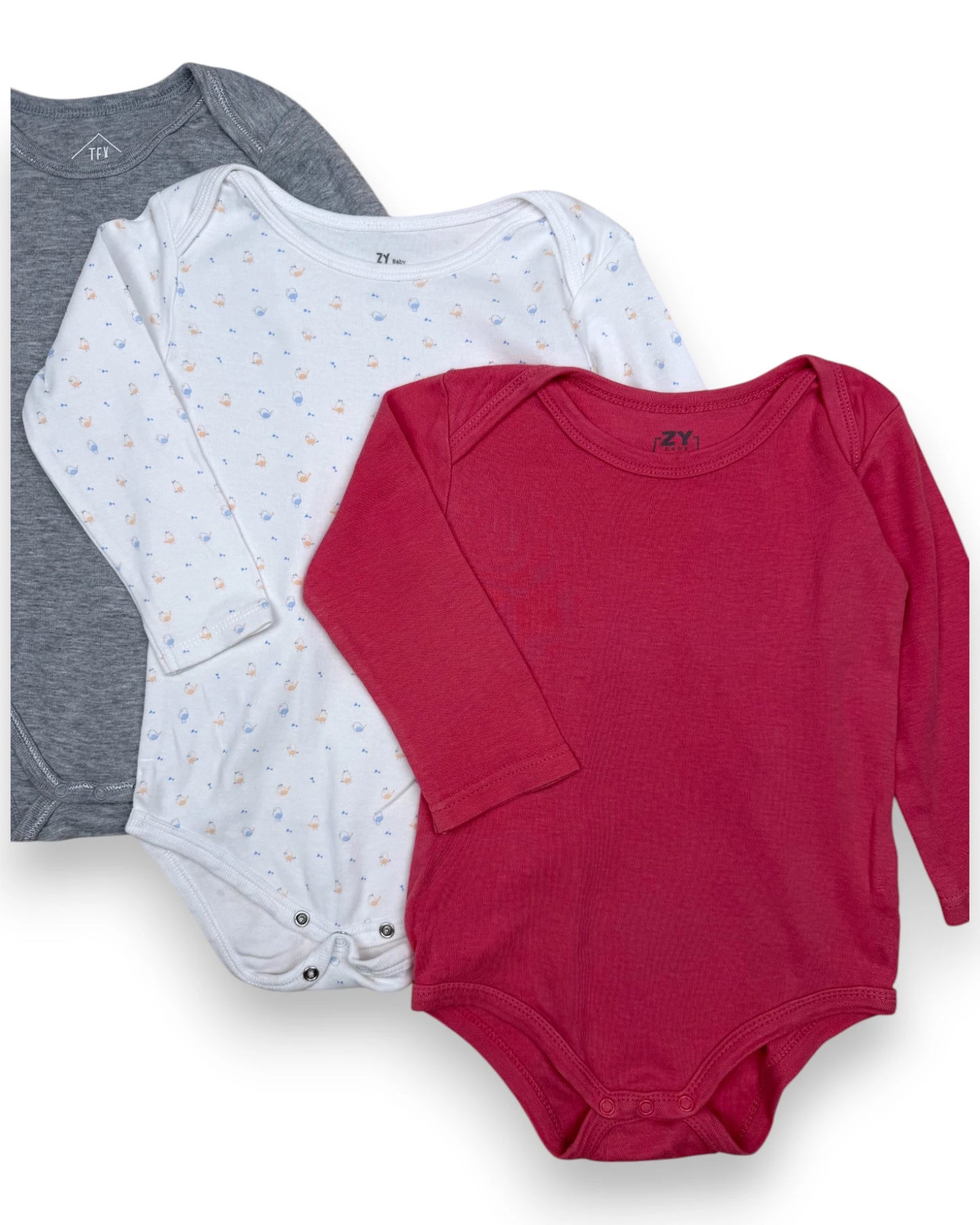 Pack 3 Bodies TEX BABY & ZIPPY - 18-24 Meses