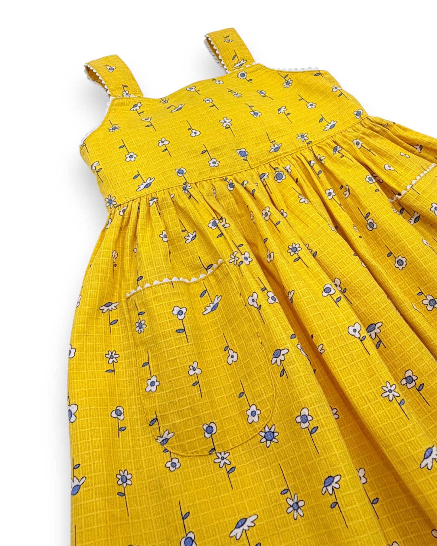 Yellow Strappy Dress, Size 1 Year