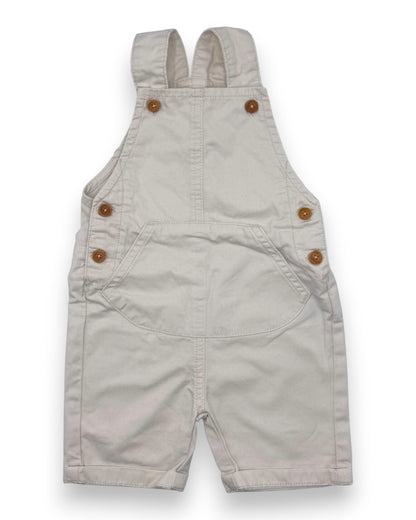 Jardineiras Bege 6-9 Meses