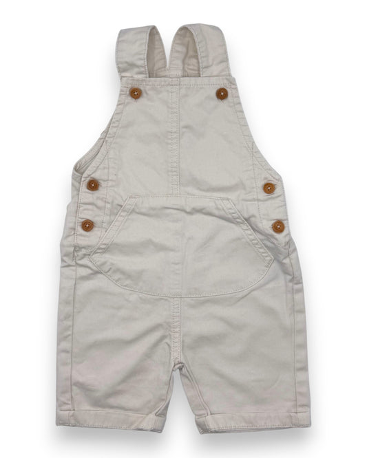 Jardineiras Bege 6-9 Meses