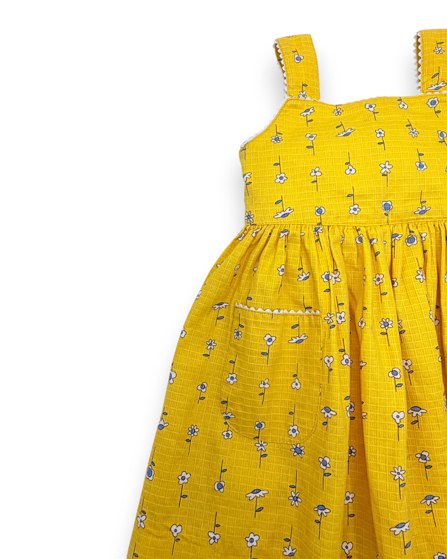 Yellow Strappy Dress, Size 1 Year