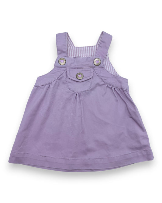Vestido Roxo 3-6 Meses