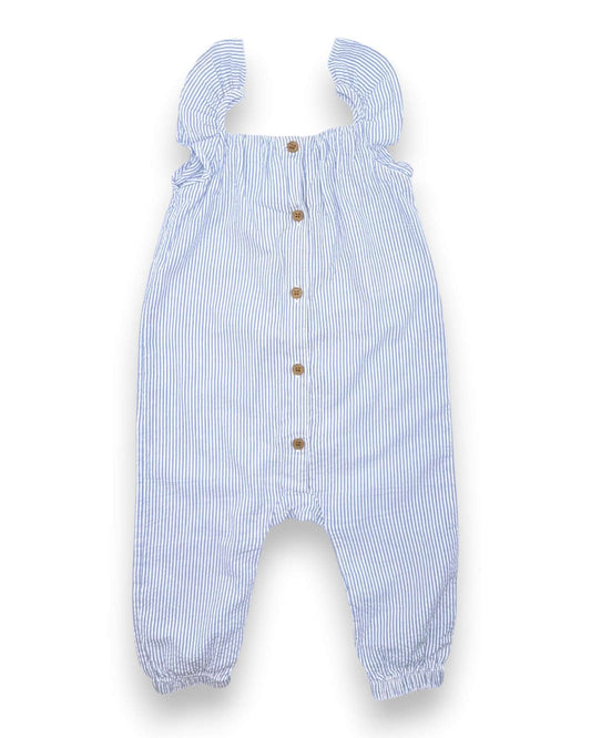 Mono Rayas Azul H&M - 9-12 Meses