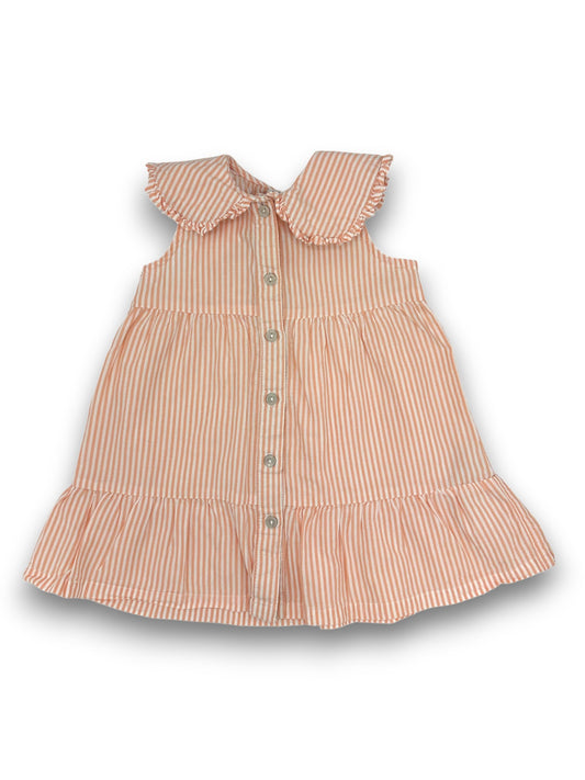 Vestido Riscas 12-18 Meses