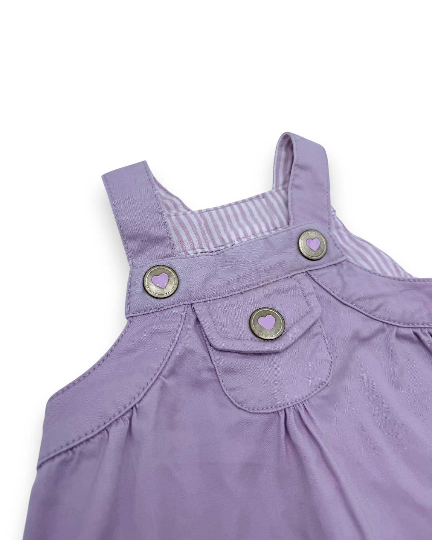 Vestido Roxo 3-6 Meses