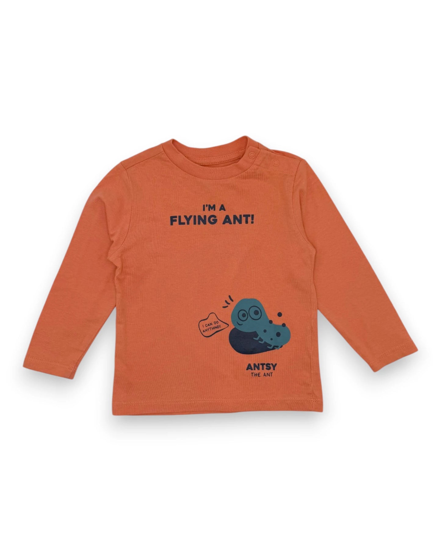 T-Shirt Laranja ZIPPY - 9-12 Meses