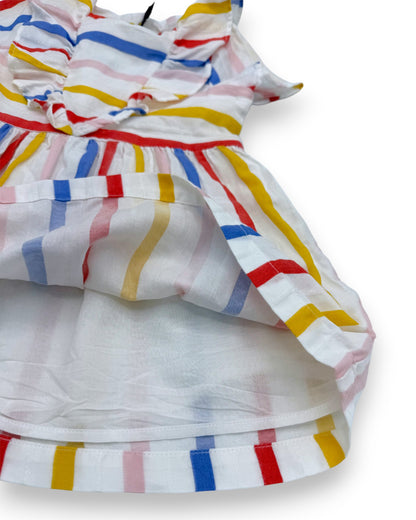 Vestido Riscas 18 Meses