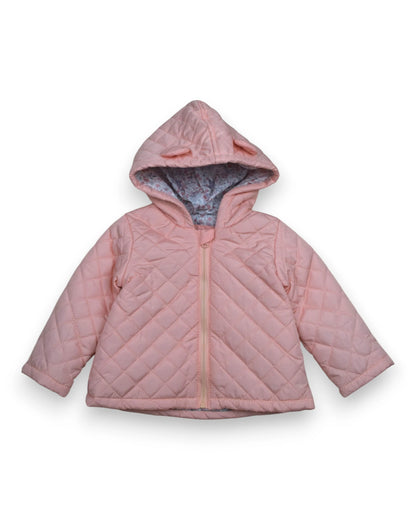 Blusão Acolchoado Rosa ZIPPY - 3-6 Meses