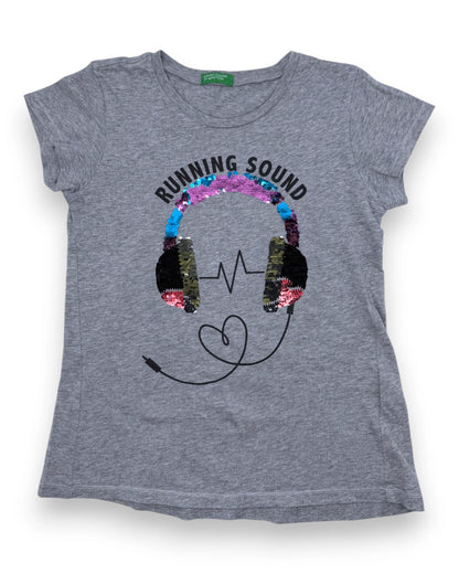 Camiseta Brillo BENETTON - 7-8 años