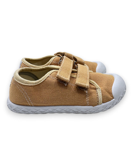 Ténis Amarelos Velcro Tam 26