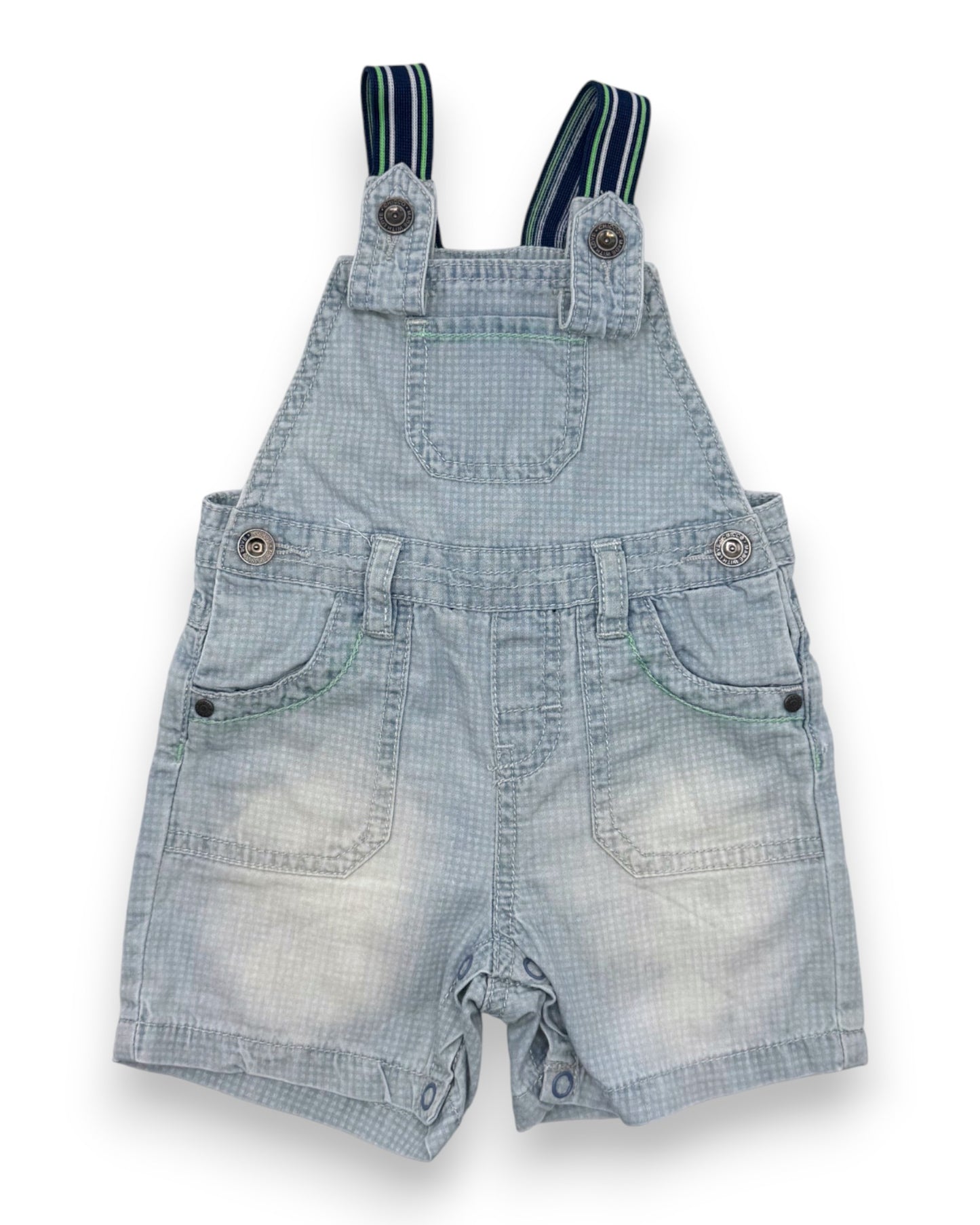 Jardineiras Azuis 6 Meses