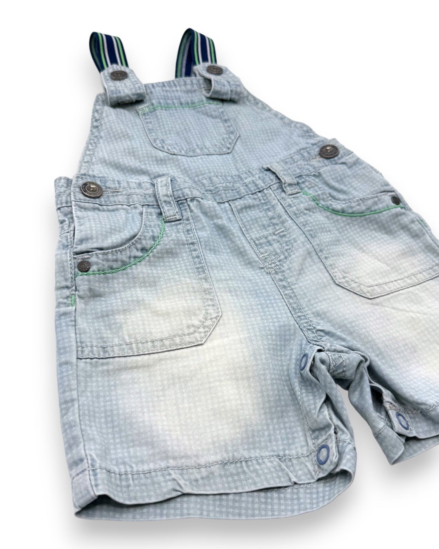 Jardineiras Azuis 6 Meses