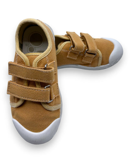 Ténis Amarelos Velcro Tam 26