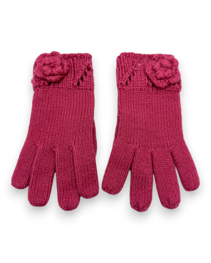 Luvas Rosa 3-6 Anos
