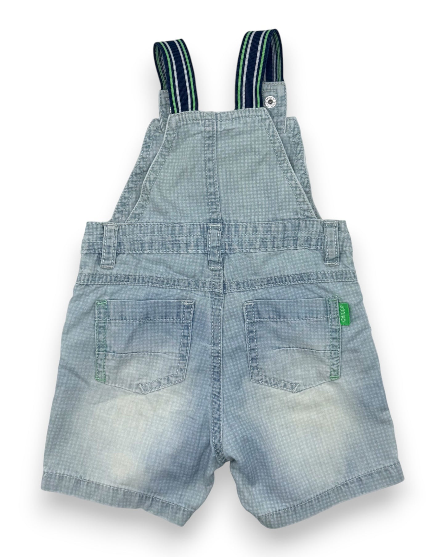 Jardineiras Azuis 6 Meses