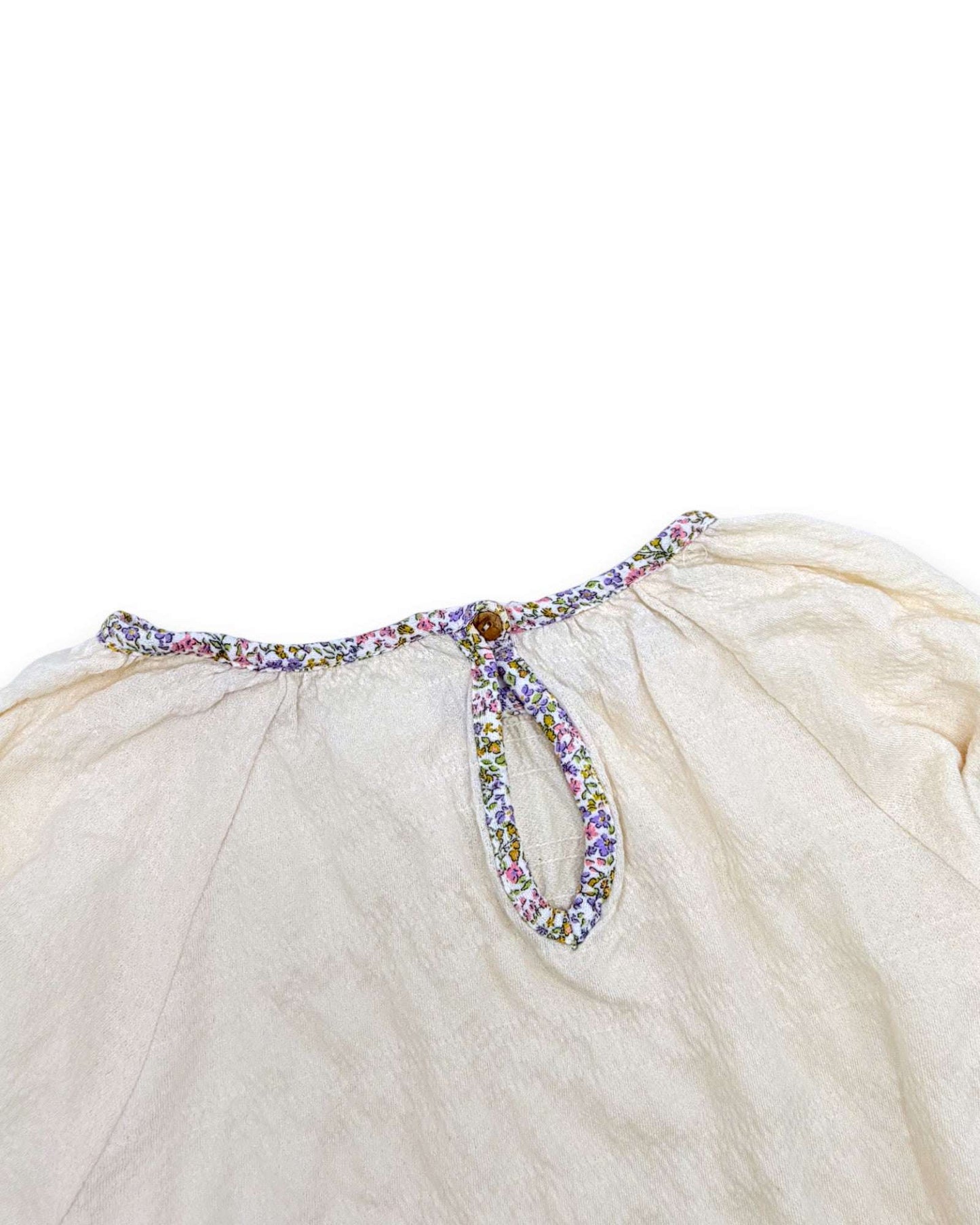 Blusa Beige Ancha ZARA - 2 Años