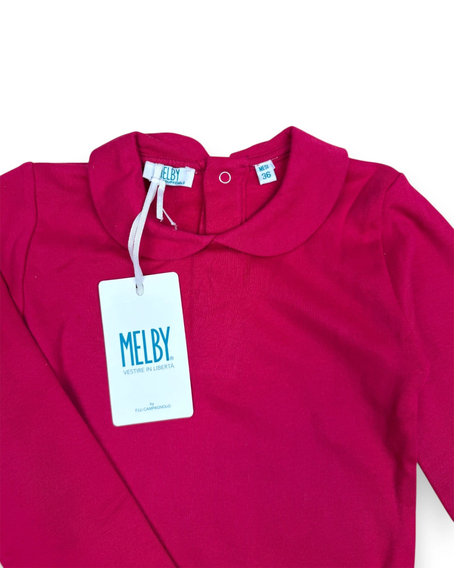 Body Rosa con Cuello MELBY - 36 Meses