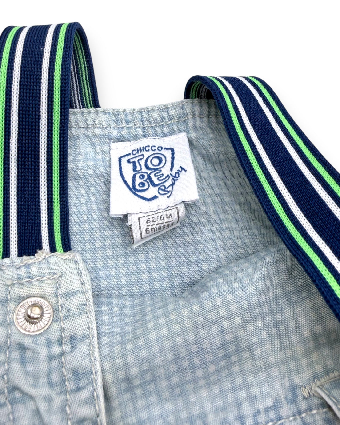 Jardineiras Azuis 6 Meses