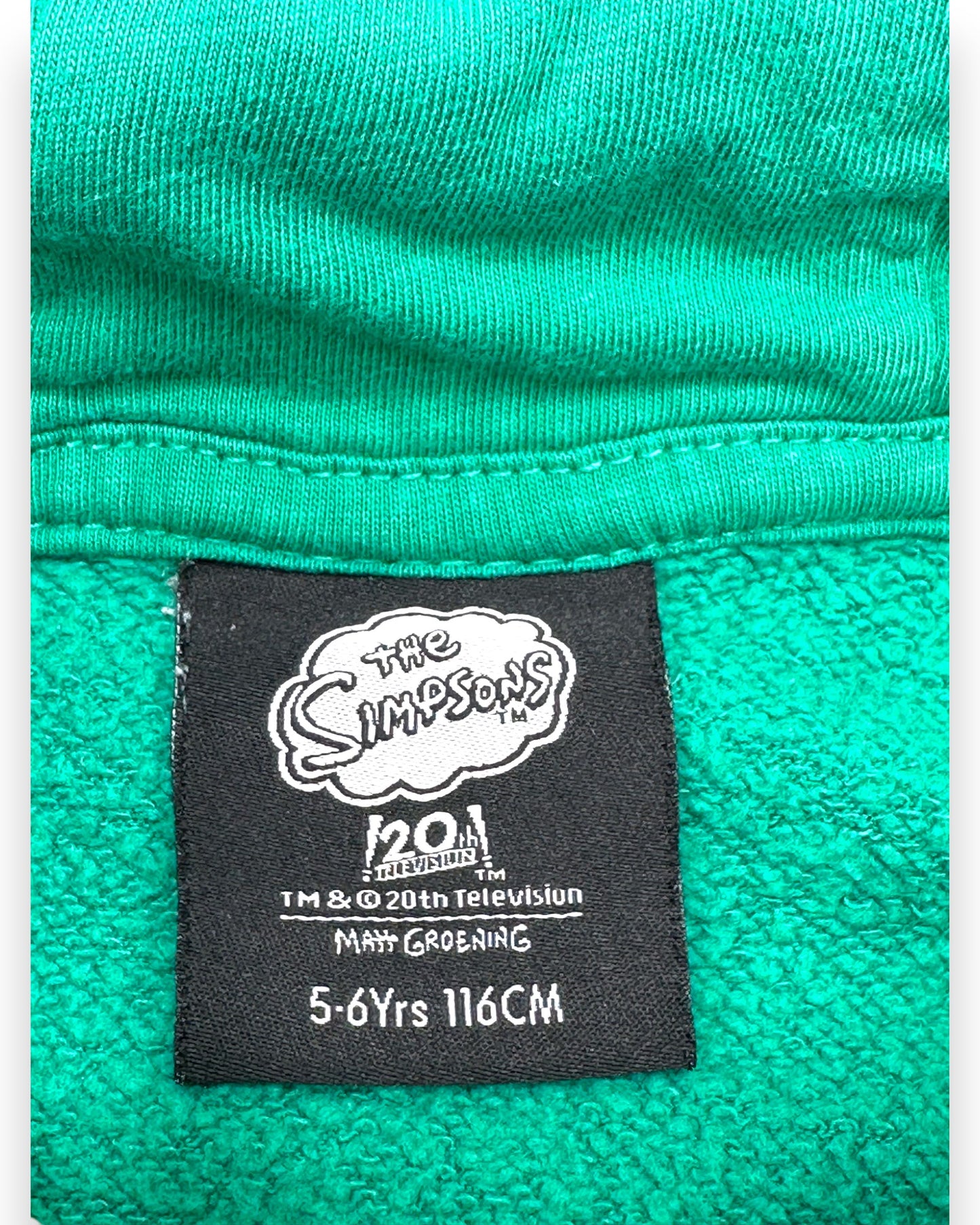 Sweater Verde SImpsons 5-6 Anos