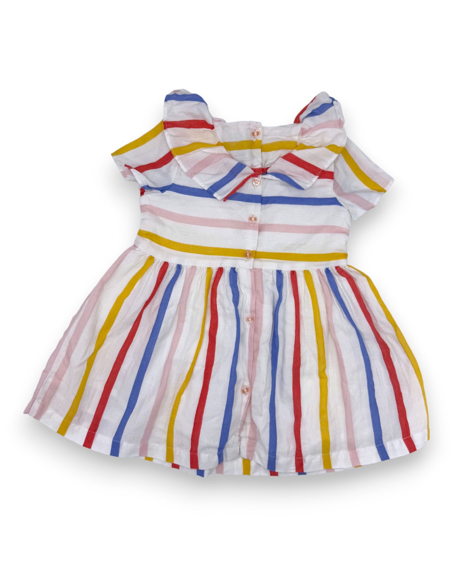 Vestido Riscas 18 Meses