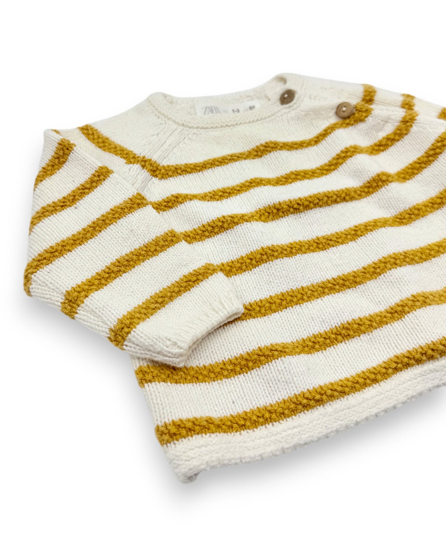 Camisola Malha Riscas 1-3 Meses