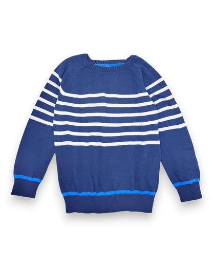 Camisola Malha Azul 5-6 Anos