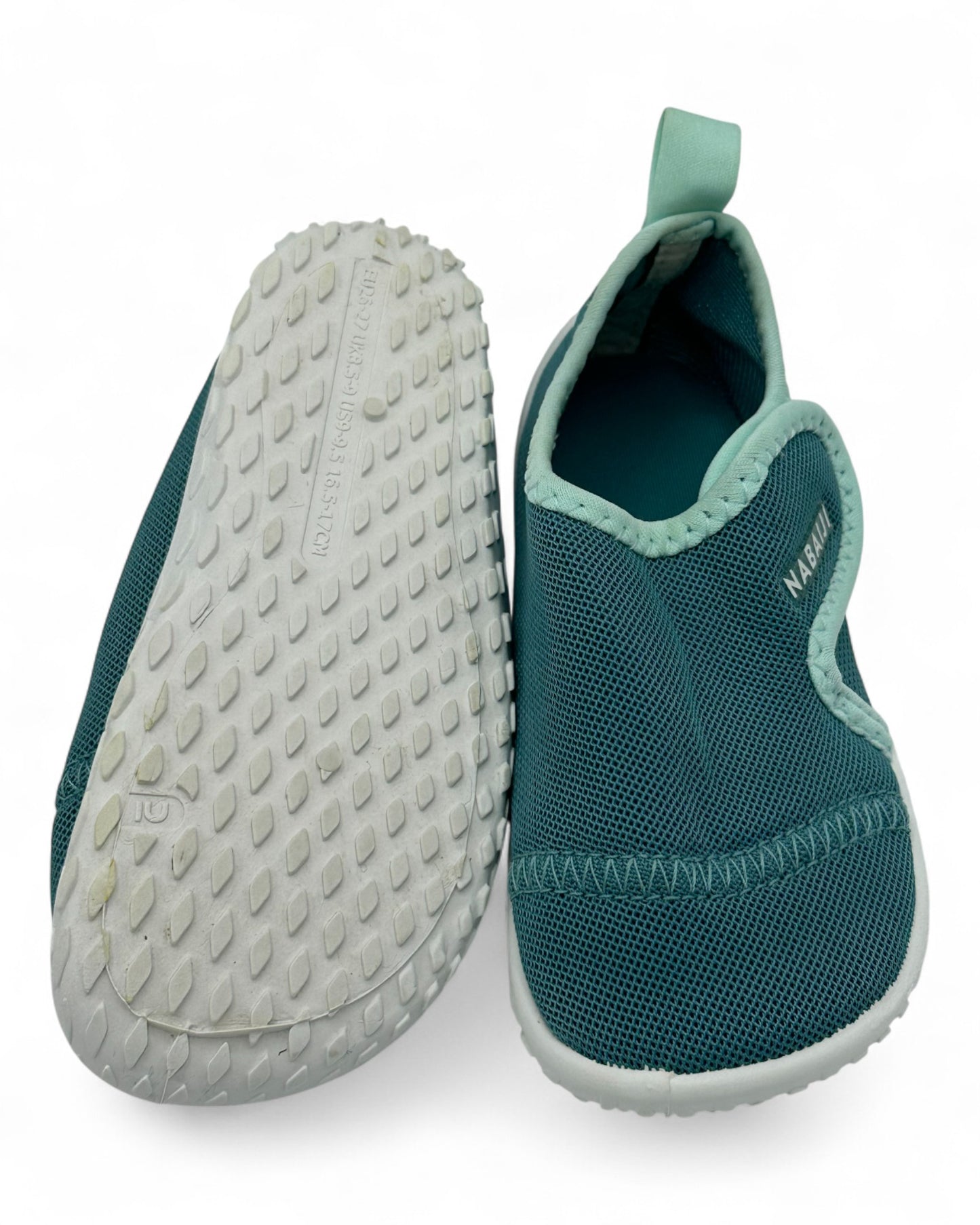 Green Water Shoes Size 26-27