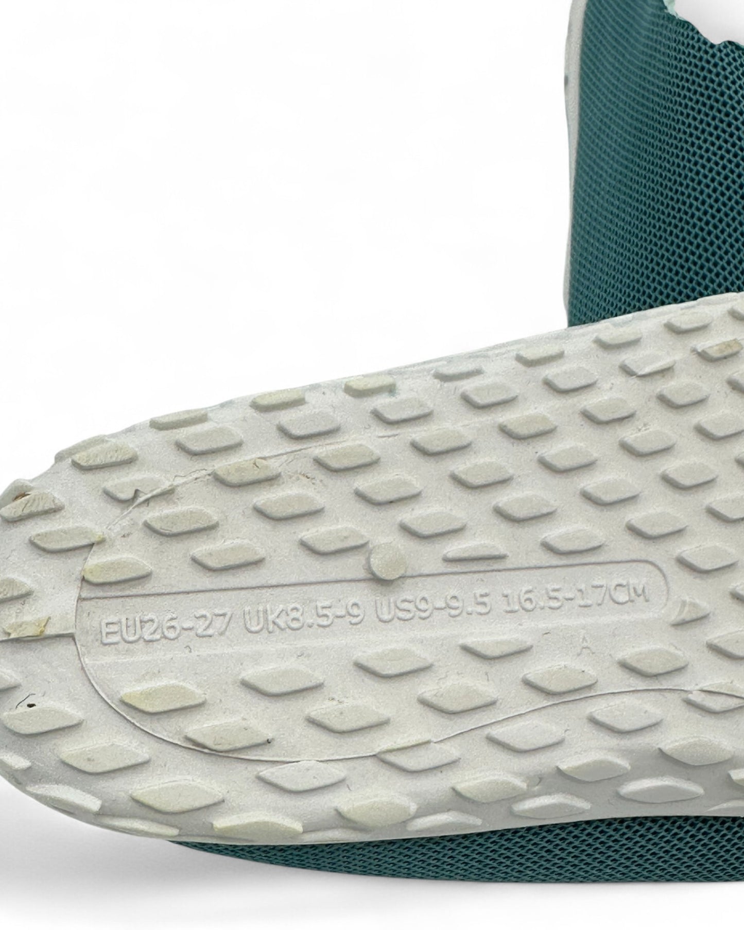 Green Water Shoes Size 26-27