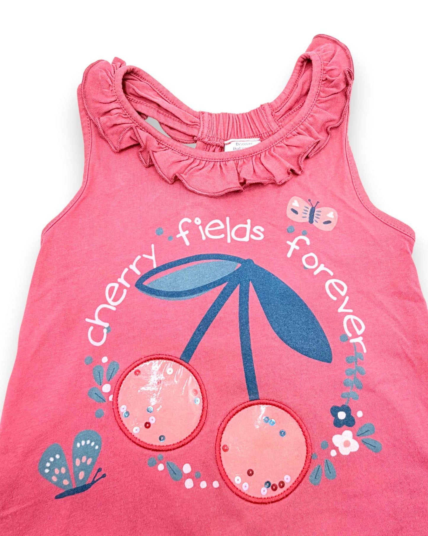 Top Rosa BOBOLI - 3 Anos