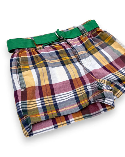 RALPH LAUREN Plaid Shorts - 9 Months