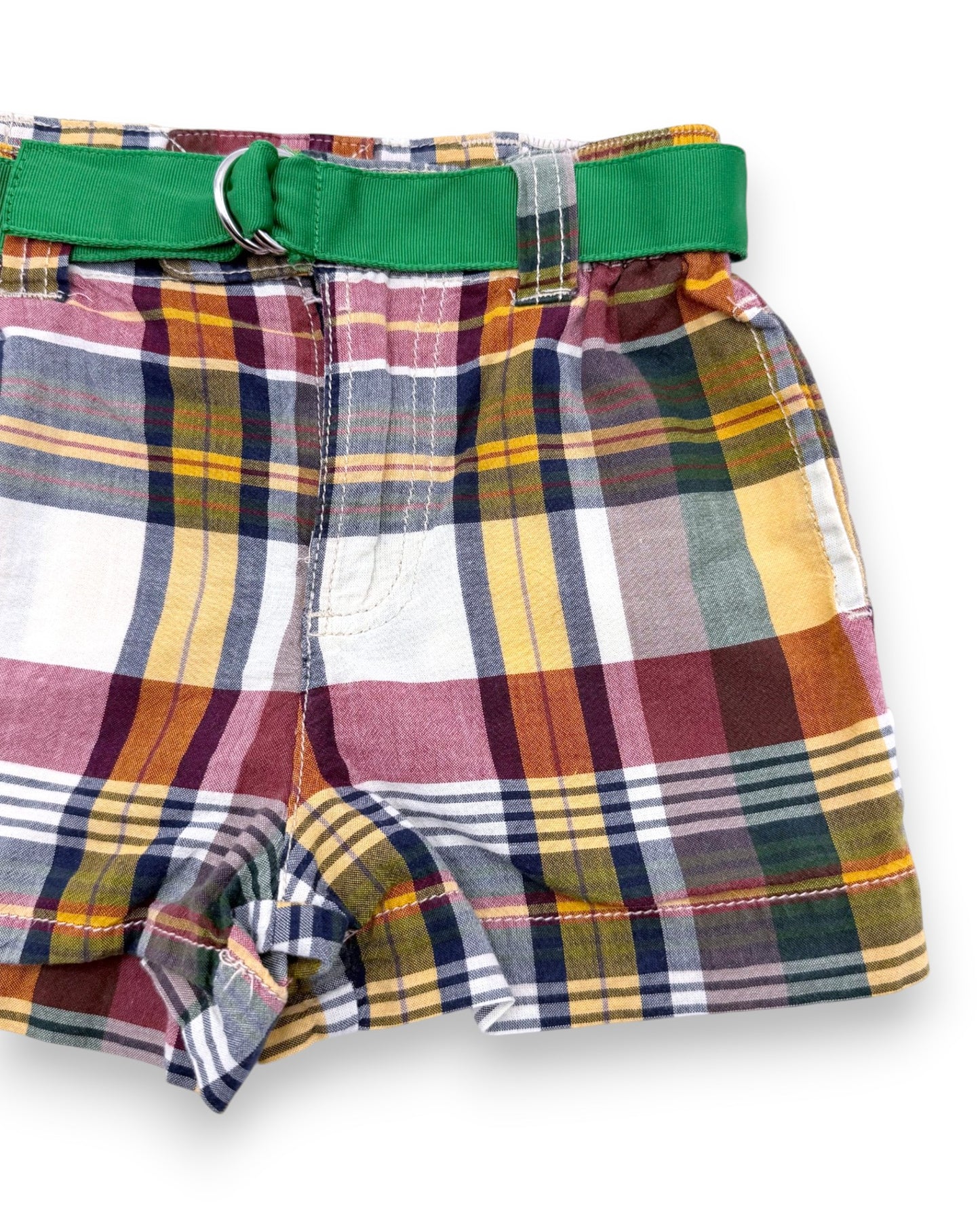 RALPH LAUREN Plaid Shorts - 9 Months