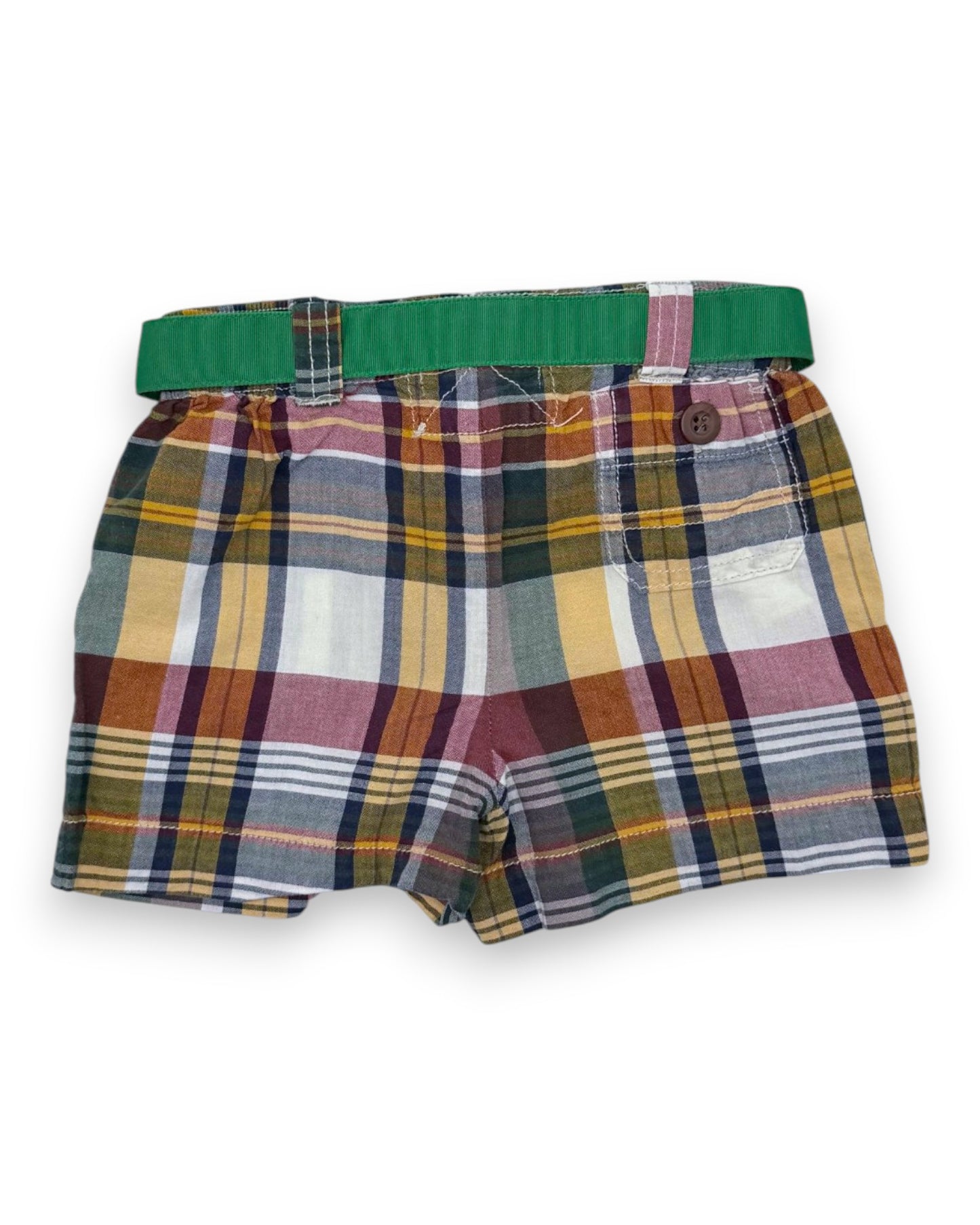 RALPH LAUREN Plaid Shorts - 9 Months