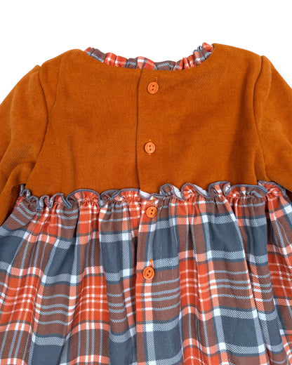 Conjunto Vestido y Cubrepañal NEKENIA - 24 Meses