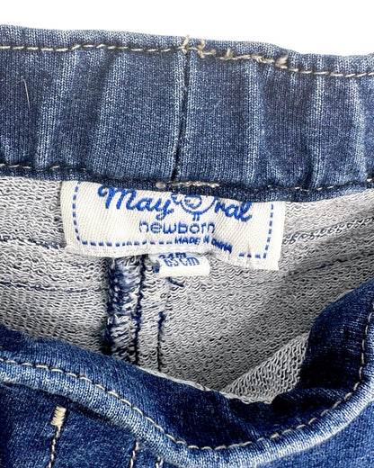 Jeggings Azuis 2-4 Meses