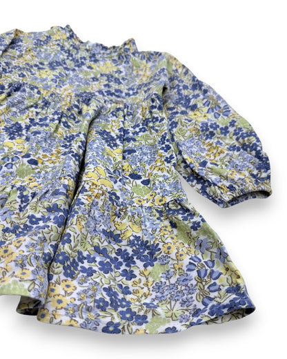 Vestido Floral 12 Meses