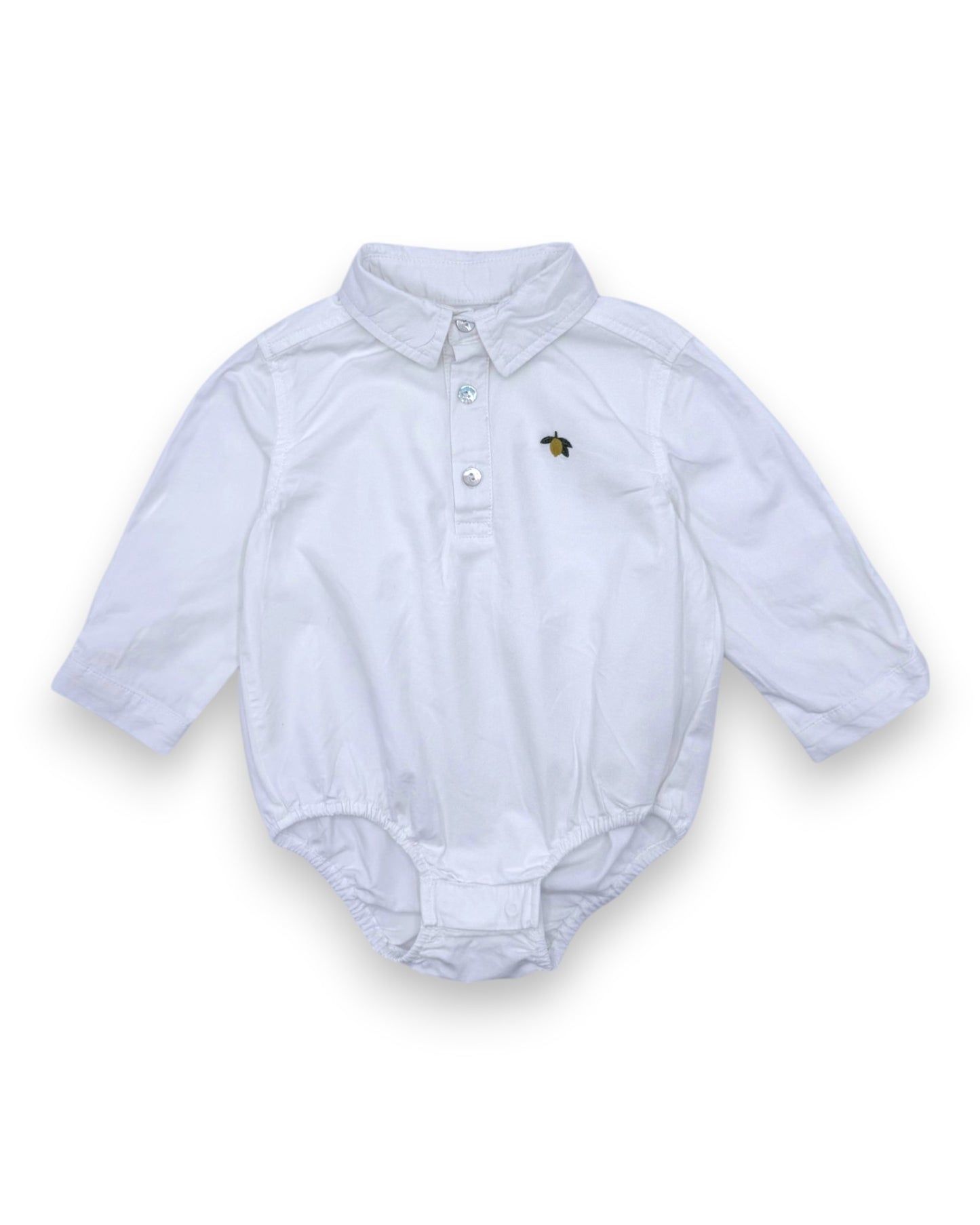 Camisa-body Branca KONGES SLOJD - 6 Meses