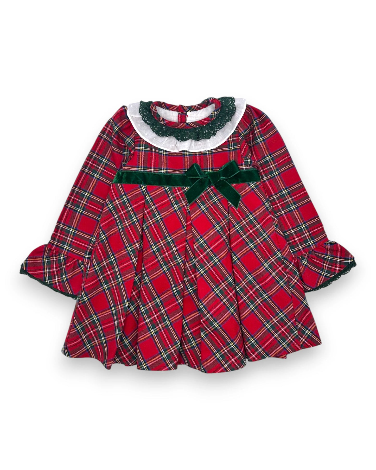 Vestido de cuadros rojo LAIVICAR - 2 años