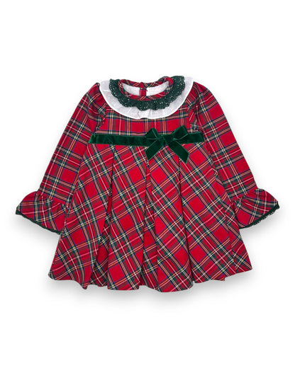 Vestido de cuadros rojo LAIVICAR - 2 años