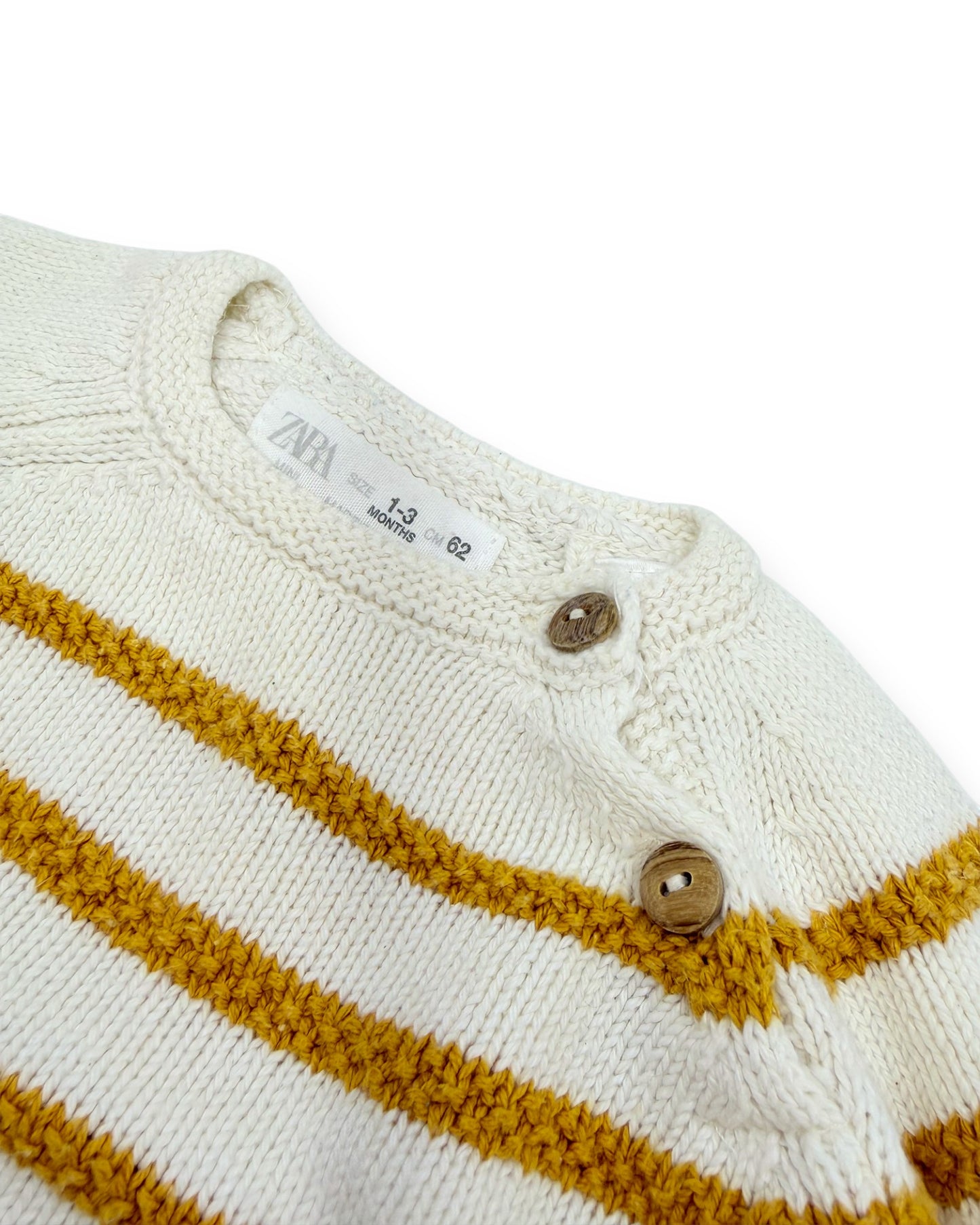 Camisola Malha Riscas 1-3 Meses