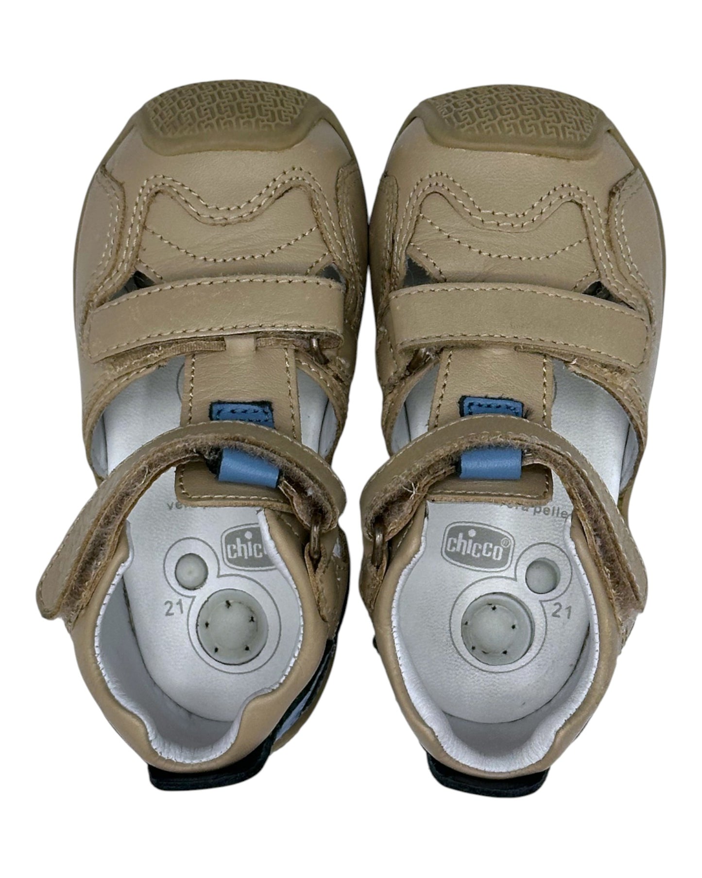 Sandálias Bege Napa Tam 21