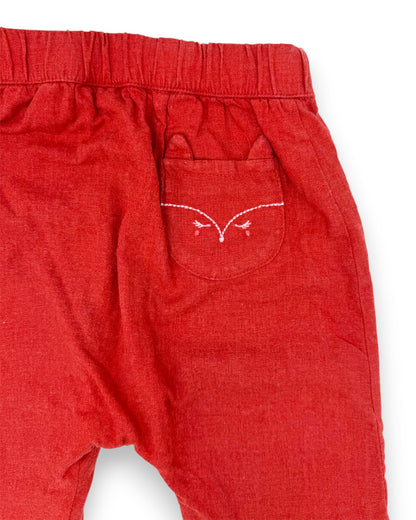 Calças Linho Forro 24 Meses