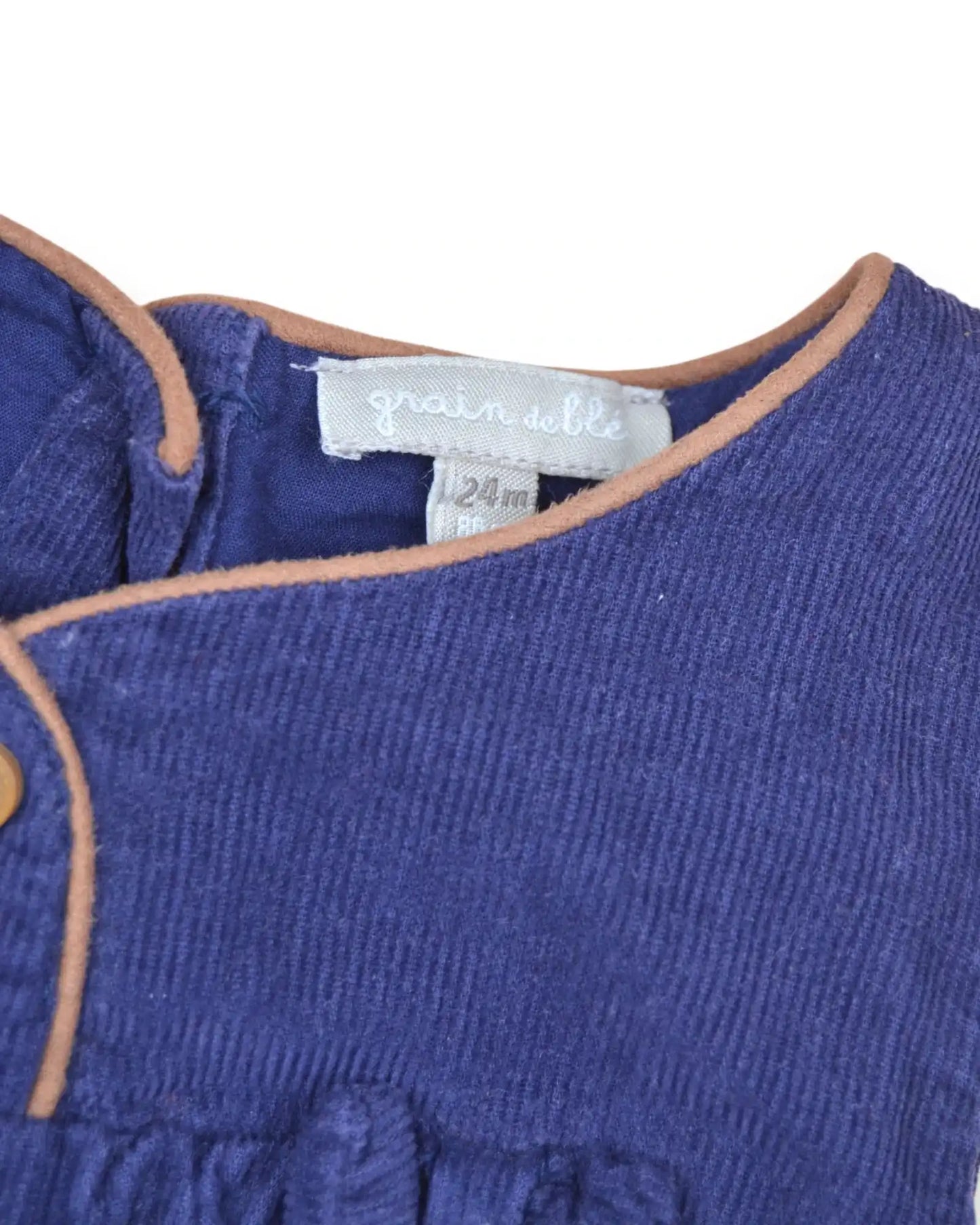 Vestido Bombazine GRAIN DE BLÉ - 24 Meses