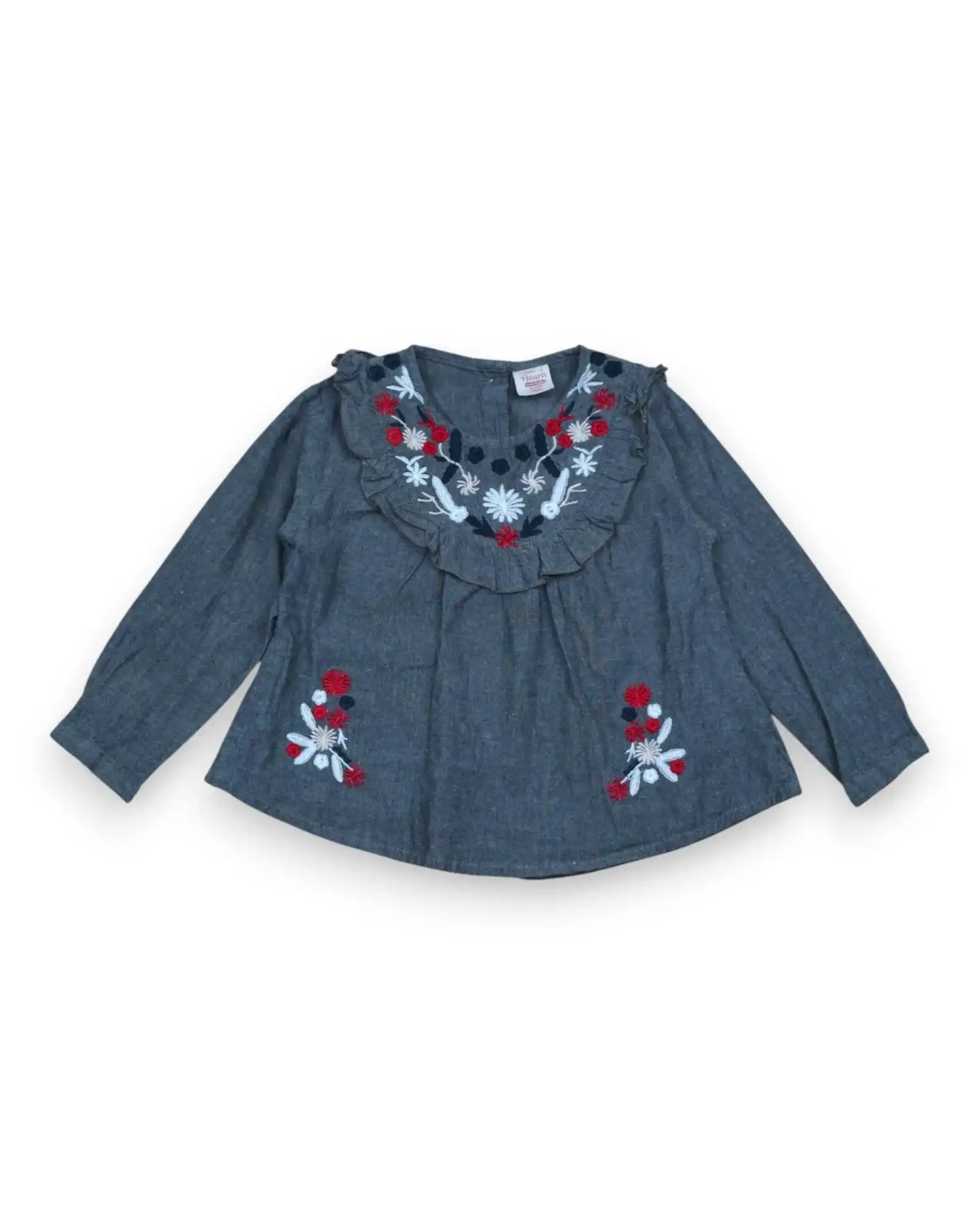 Blusa Bordado CODE BABY - 2-3 Anos