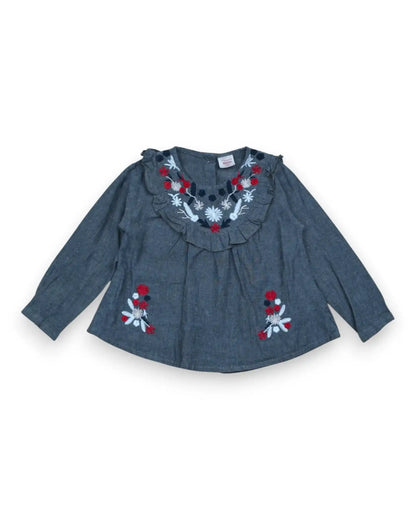 Blusa Bordado CODE BABY - 2-3 Anos