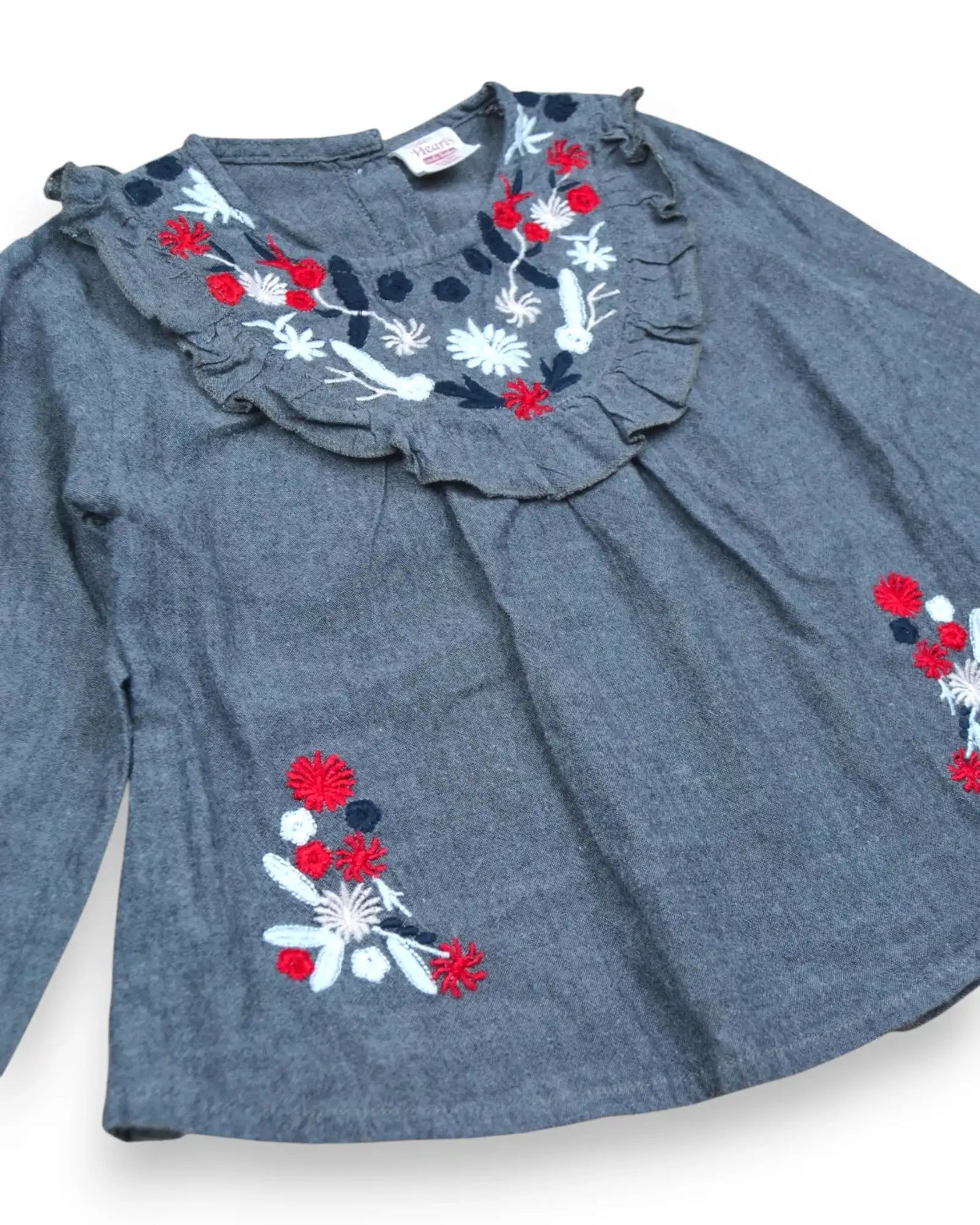 Blusa Bordado CODE BABY - 2-3 Anos