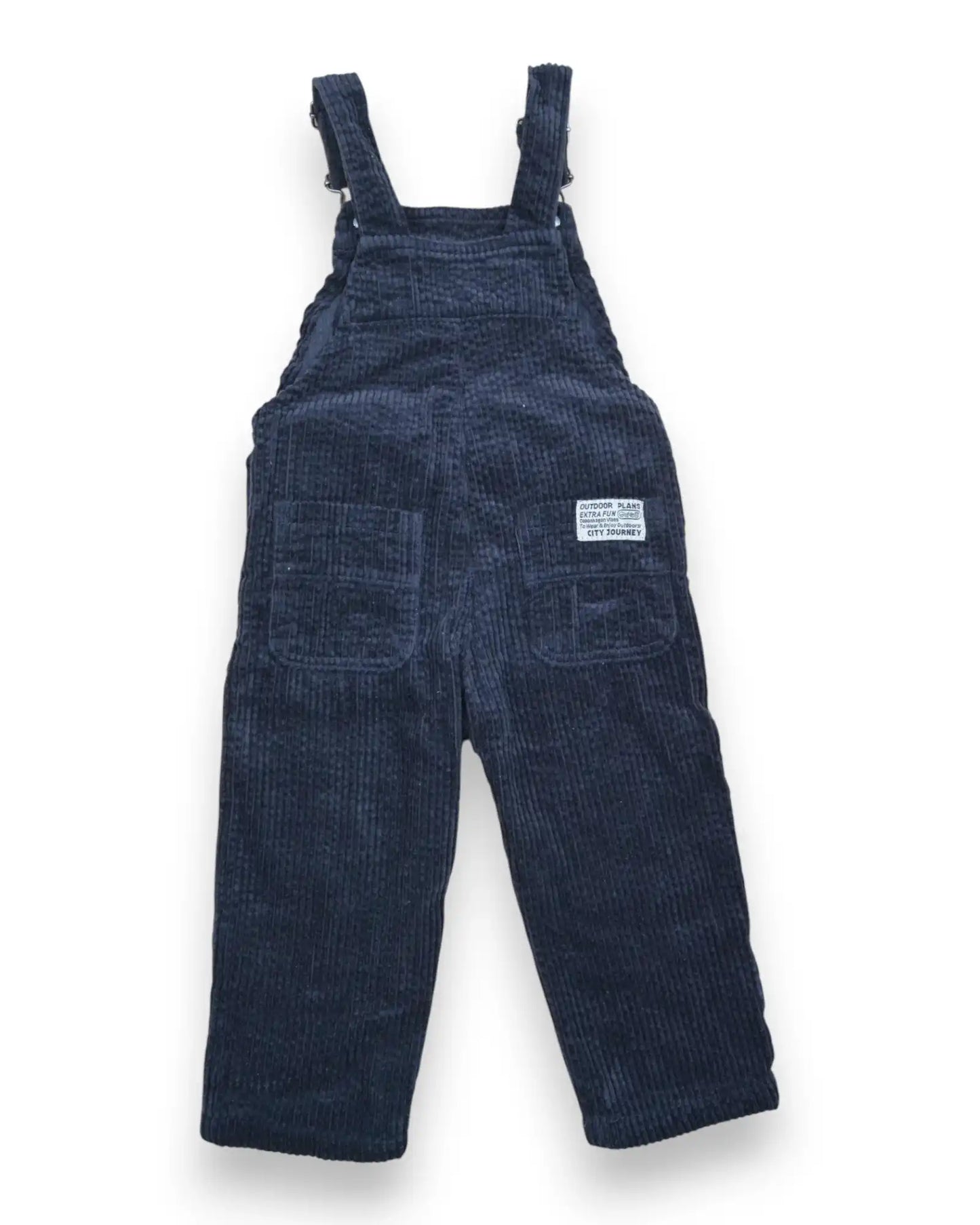 Jardineiras Cinza MO KIDS - 9-12 Meses